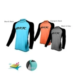 Camiseta tecnica BKK Kong manga larga azul/negra
