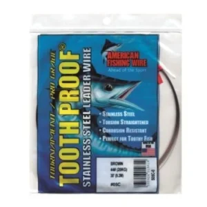 Alambre piano tooth proof acero inoxidable 9 metros