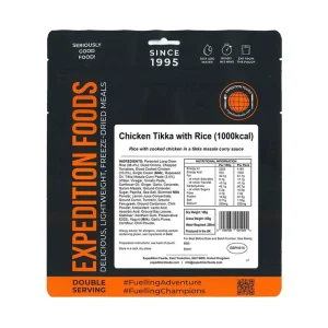 Pollo tikka con arroz – Doble ración