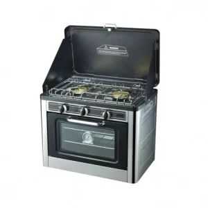 HORNO DE GAS+COCINA 2 FUEGOS IDEAL PARA CAMPING AIRMEC AM120485