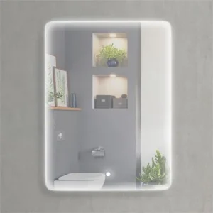 ESPEJO DE BAÑO LED 60X80CM SERIE MADEIRA BENOTTI BT2154