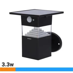 APLIQUE LED SOLAR 3.3W 400 LUMENS SERIE COCHEM LUZ FRIA AIRMEC AM131086