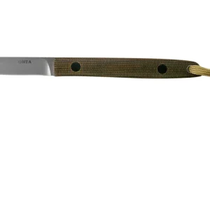 Ohta OFB SS 65 Green Canvas Micarta cuchillo fijo