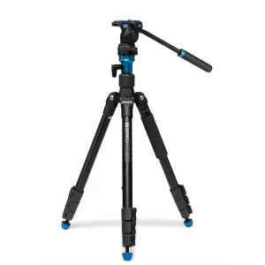 Trípode de Aluminio BENRO Aero 2 + Rótula S2 + Funda + Correa + Pinchos