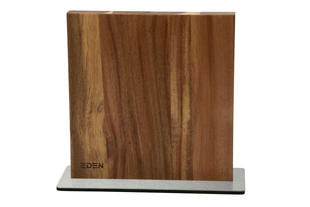 Eden Magnetic Knife Block EQB101 madera de acacia - Imagen 2