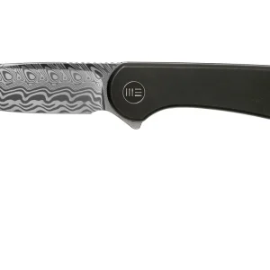 WE Knife Elementum WE18062X-DS1 Damasteel, Black Titanium navaja