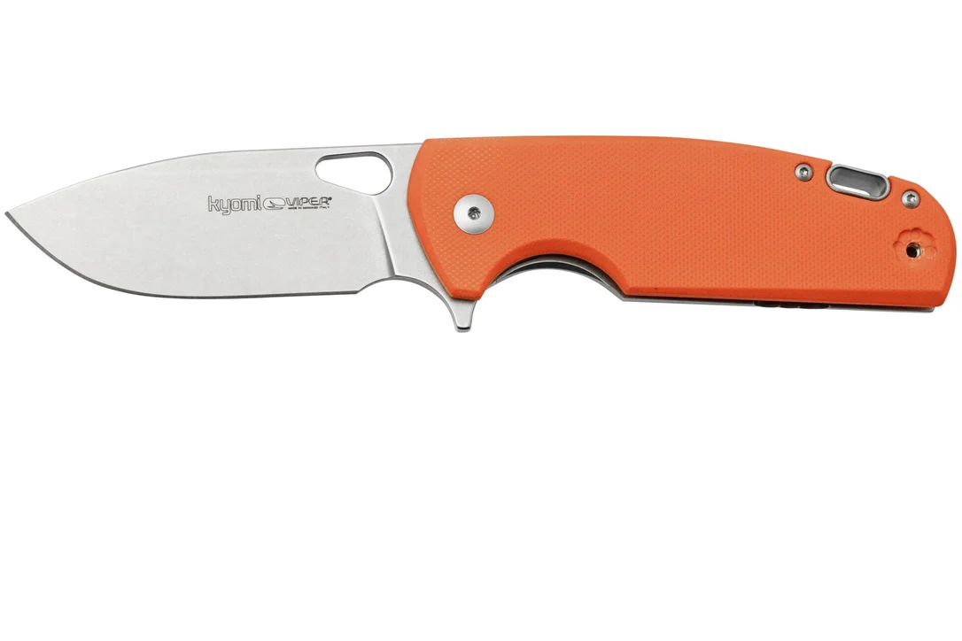 Viper Kyomi V5935GO, CPM20 Stonewash Orange G10, navaja