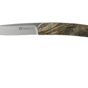 Maserin Gourmet Green Burl navaja, 380/RV