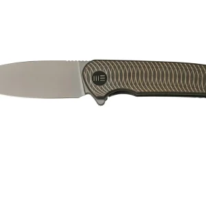 WE Knife Shakan Limited Edition WE20052C-2 Bronze/Gold Machined Titanium, navaja
