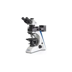 Microscopio de polarización trinocular Inf Plan 4/10/20/40/60: WF10x18: 50W Hal (IL)