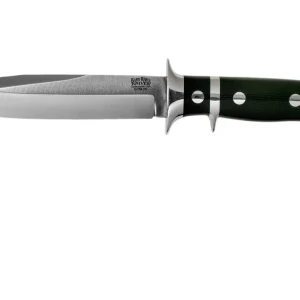 Bark River Smoke Jumper CPM 3V Black Canvas Micarta, Double Quillion Subhilt cuchillo de exterior