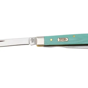 Case Baby Doc Seafoam Green G-10, 18108, 10282SP SS navaja