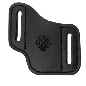 1791 EDC Standard Easy-Slide Solo Canted Left EDC-ST-ES-SLC-BLK-L Black, funda de cuero para cinturón