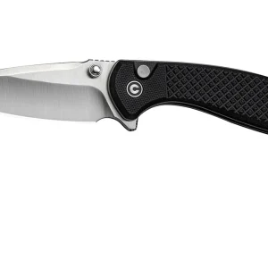 Civivi Faeger C24031-1 Satin 14C28N, Milled Black G10, navaja