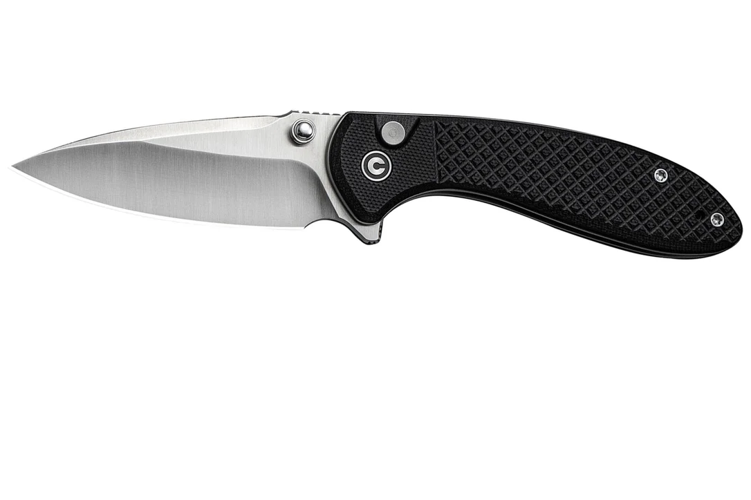Civivi Faeger C24031-1 Satin 14C28N, Milled Black G10, navaja