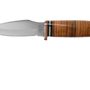 Case Gut Hook, Leather Hunter, 00517, 375-4G SS cuchillo de caza
