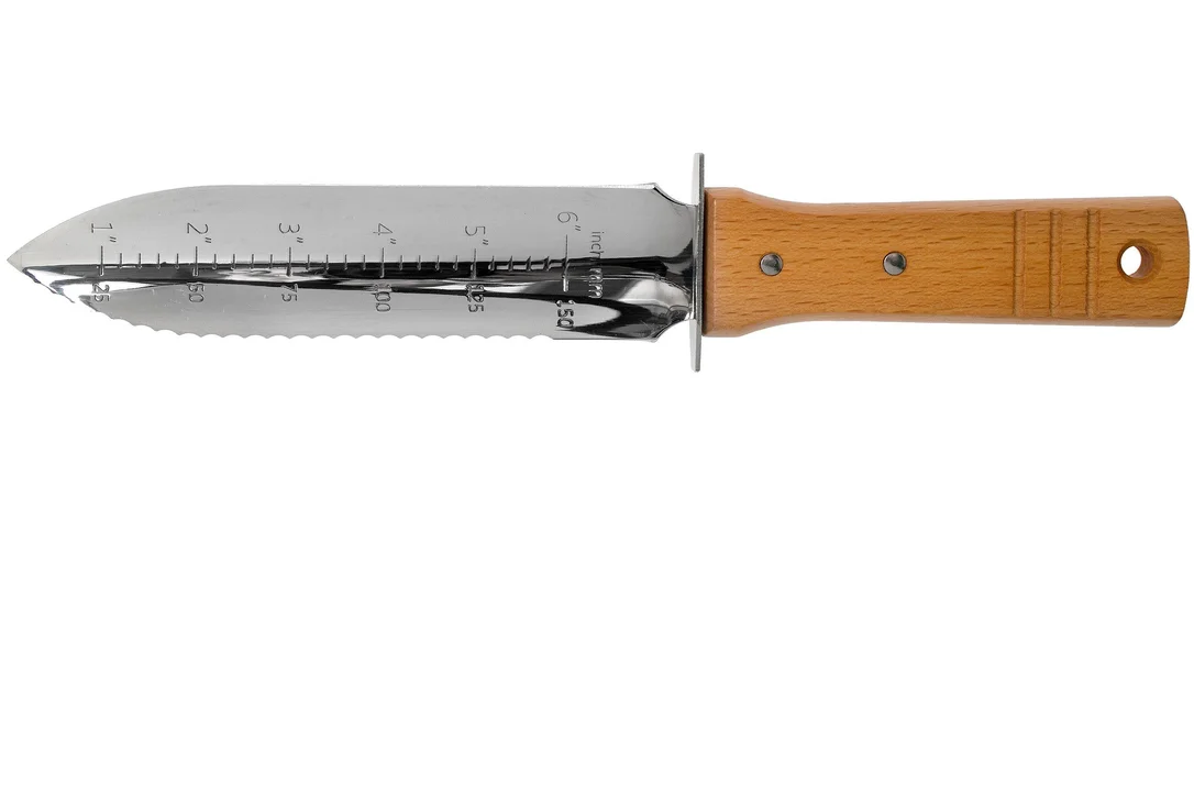 Nisaku Yamagatana Mokuetubatsuki Hori Hori 802, cuchillo de jardinería - Imagen 2