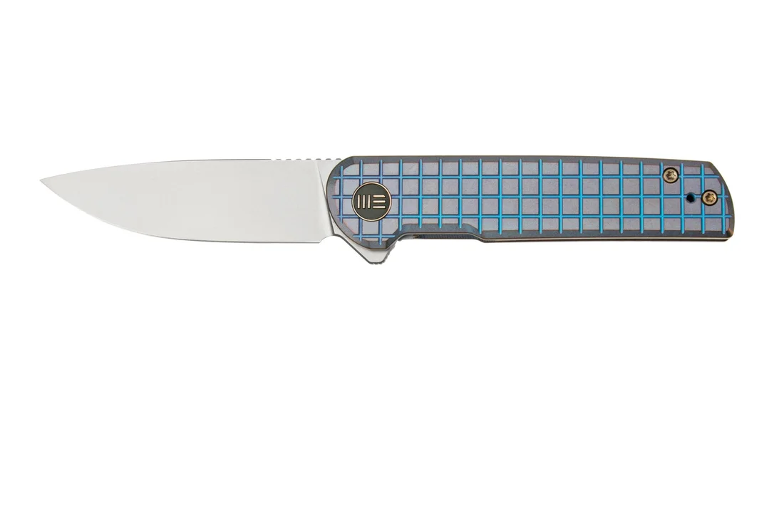 WE Knife Charith Blue Titanium, CPM 20CV Limited Edition, WE20056B-1 navaja - Imagen 2