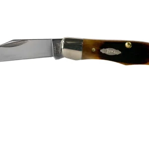 Case Pocket Hunter Dark Molasses Bone, Sawcut, 83142, 61165 SS navaja