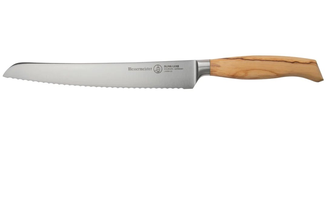 Messermeister Oliva Luxe LX699-23 cuchillo de pan, 23 cm