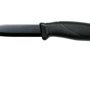 Mora Companion Black Blade 12553 negro, cuchillo de bushcrafting