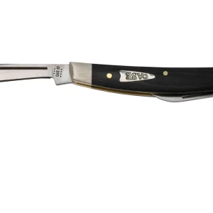 Case Small Congress 27821 Smooth Black Micarta 10268 SS navaja