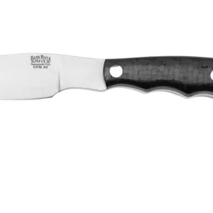 Bark River Mini Canadian CPM 3V Black Carbon Fiber, cuchillo fijo