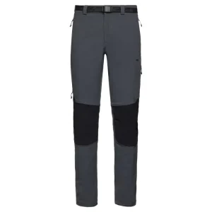 Trangoworld PANTALÓN LARGO ROVEK DR ANTRACITA/NEGRO