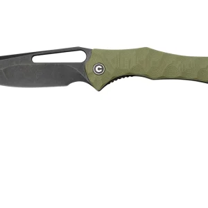 Civivi Spiny Dogfish, OD-Green G10 C22006-3 navaja, diseño de Gavko