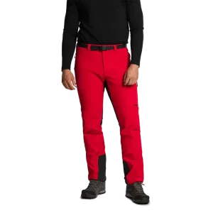 Trangoworld PANTALÓN LARGO JORLAN V02 ROJO/NEGRO
