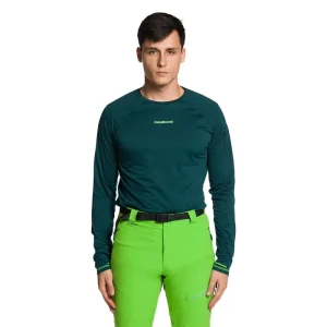 Trangoworld CAMISETA TRX2 EVO LONG VERDE OSCURO