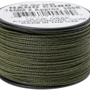 Atwood Rope MFG Nano Cord, Olive Drab, 300 ft (91,44 coner)