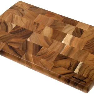 Zassenhaus tabla de cortar de madera de acacia 40x25x3 cm