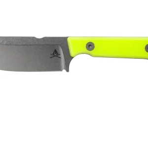 White River Knives FC3.5 Pro Firecraft cuchillo de supervivencia Yellow G10, funda Kydex con yesquero