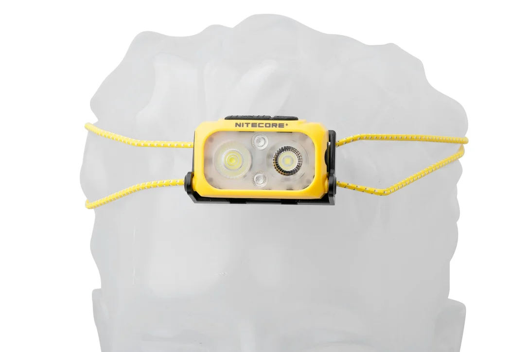 Nitecore NU21 Speed Yellow, linterna frontal recargable, 360 lúmenes