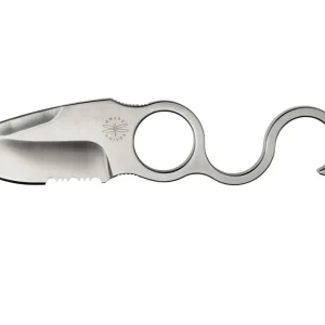 Amare Knives 6F Serration Sixth-Finger 202105 droppoint, cuchillo fijo
