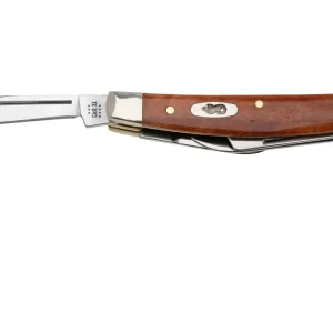 Case Small Congress 28911 Smooth Chestnut Bone 6468 SS navaja