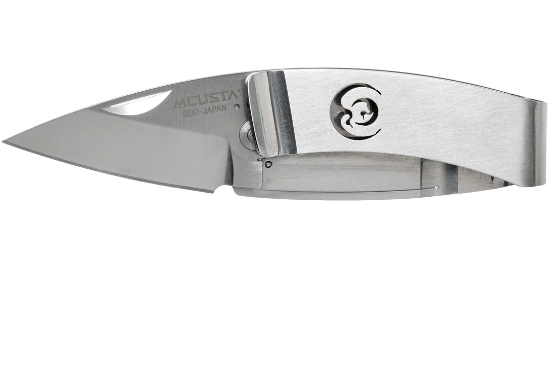 Mcusta MC-0083 Pocket Clip Kamon Crane cuchillo de caballero