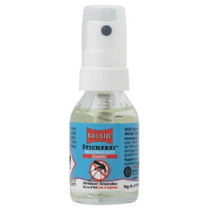 Ballistol Sting-Free Classic Mosquito Repellent Pump-Spray 26925-NL, spray repelente de mosquitos, moscas y garrapatas, 20 ml