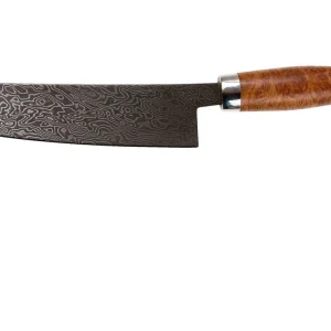 Nesmuk EXCLUSIVE C90 cuchillo de chef 18 cm, Goldfield Burl, EDC90EM180