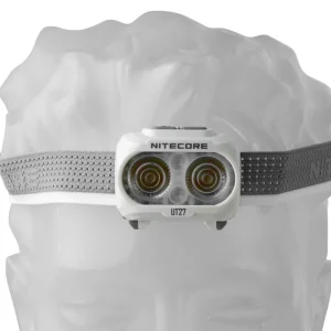 Nitecore UT27 PRO Titan White, linterna frontal, 800 lúmenes