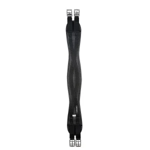 Anti-Chafe Shaped Elastic Girth Black 130 cm