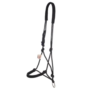 Capal Training Rope Halter 6mm (Sistema 3) Nubuck Profi Black P