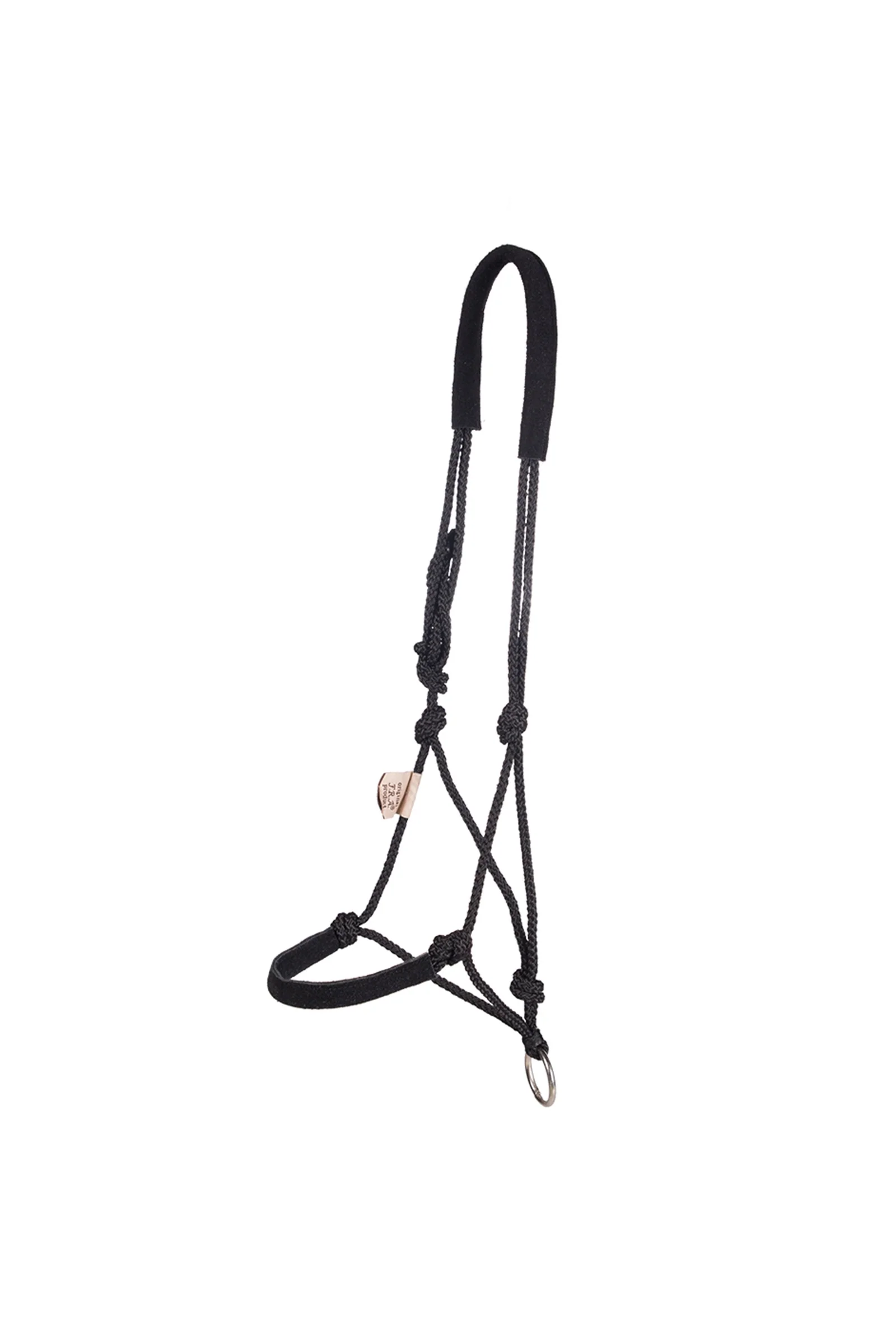 Capal Training Rope Halter 6mm (Sistema 3) Nubuck Profi Black P - Imagen 2