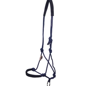 Capal Training Rope Halter 6mm (Sistema 3) Nubuck Profi Blue SHP