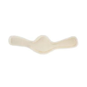 Acolchado de piel sintética de repuesto Casper Short Girth de Kavalkade Beige 75 cm