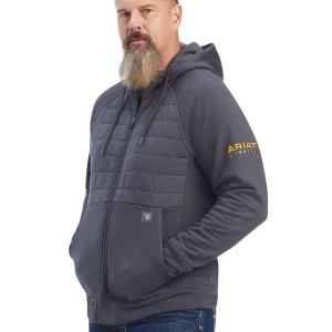 Chaqueta Cremallera Completa para Hombre Rebar Regulator Grey M