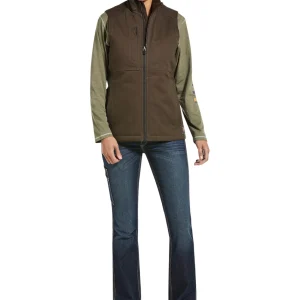 Chaleco aislante para mujer Rebar Duracanvas Walnut L