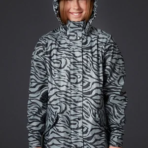 Chubasquero Drops para niños Black/ Grey 140