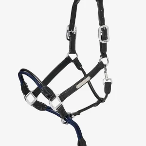 Cabezada de Cuadra de Cuerda de Control LeMieux Black C